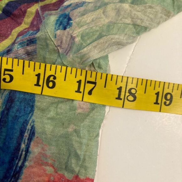 Jess & Jane Colorful Crinkle Tunic - Picture 5 of 8